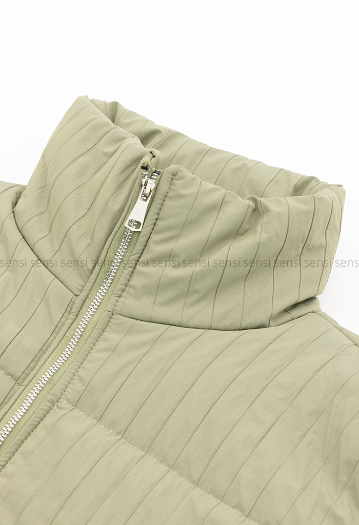 کاپشن میله ای چروک کد1005188